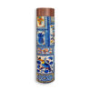 Farmacre Copper Bottle Blue Bard Meena Printed