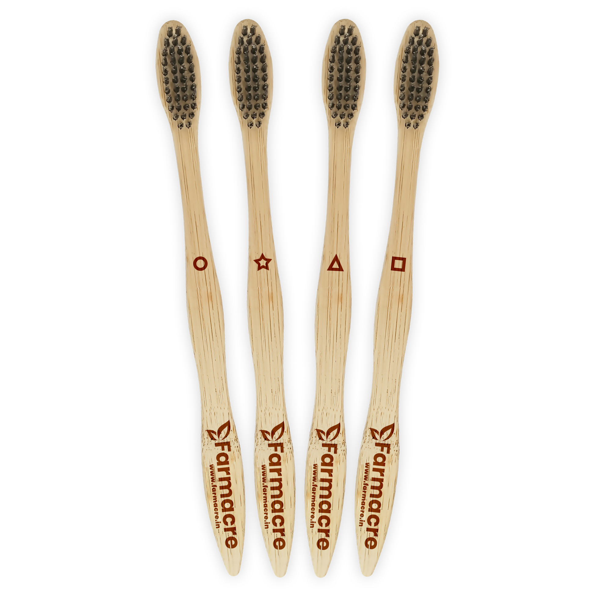 Farmacre Bamboo Toothbrush with Soft Bristles